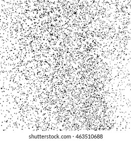 Black grainy texture isolated on white background. Distress overlay textured. Grunge design elements. Vector illustration,eps 10.