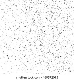 Black grainy texture isolated on white background. Distress overlay textured. Grunge design elements. Vector illustration,eps 10.
