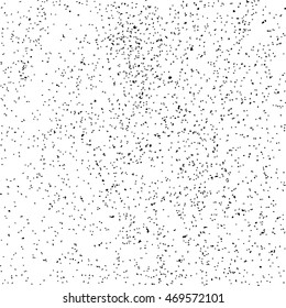 Black grainy texture isolated on white background. Distress overlay textured. Grunge design elements. Vector illustration,eps 10.