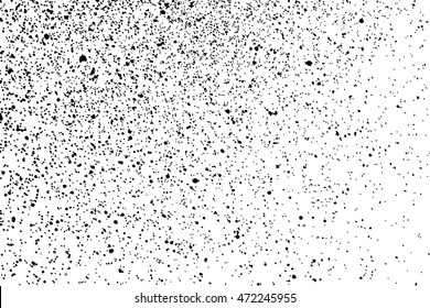 Black grainy texture isolated on white background. Distress overlay textured. Grunge design elements. Vector illustration,eps 10.