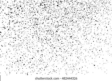 Black grainy texture isolated on white background. Distress overlay textured. Grunge design elements. Vector illustration,eps 10.