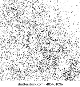 Black grainy texture isolated on white background. Distress overlay textured. Grunge design elements. Vector illustration,eps 10.