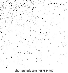 Black grainy texture isolated on white background. Distress overlay textured. Grunge design elements. Vector illustration,eps 10.
