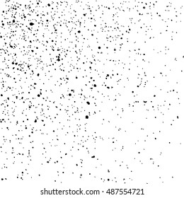 Black grainy texture isolated on white background. Distress overlay textured. Grunge design elements. Vector illustration,eps 10.