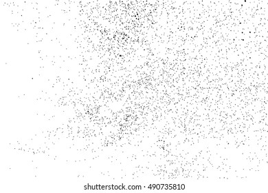 Black grainy texture isolated on white background. Distress overlay textured. Grunge design elements. Vector illustration,eps 10.