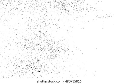Black grainy texture isolated on white background. Distress overlay textured. Grunge design elements. Vector illustration,eps 10.