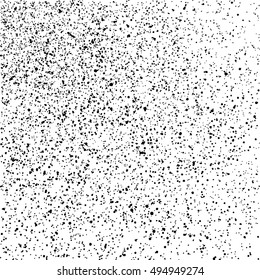 Black grainy texture isolated on white background. Distress overlay textured. Grunge design elements. Vector illustration,eps 10.