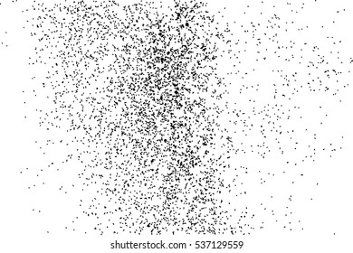 Black grainy texture isolated on white background. Distress overlay textured. Grunge design elements. Vector illustration,eps 10.