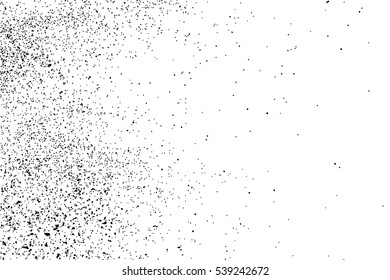 Black grainy texture isolated on white background. Distress overlay textured. Grunge design elements. Vector illustration,eps 10.