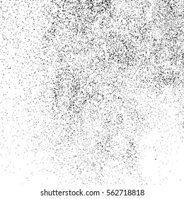 Black grainy texture isolated on white background. Distress overlay textured. Grunge design elements. Vector illustration,eps 10