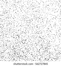 Black grainy texture isolated on white background. Distress overlay textured. Grunge design elements. Vector illustration,eps 10