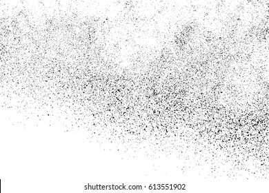 Black grainy texture isolated on white background. Distress overlay textured. Grunge design elements. Vector illustration,eps 10.