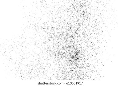 Black grainy texture isolated on white background. Distress overlay textured. Grunge design elements. Vector illustration,eps 10.