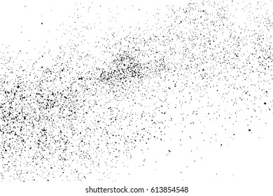 Black grainy texture isolated on white background. Distress overlay textured. Grunge design elements. Vector illustration,eps 10.