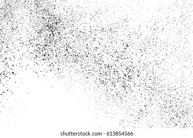 Black grainy texture isolated on white background. Distress overlay textured. Grunge design elements. Vector illustration,eps 10.