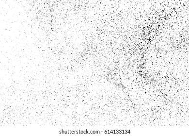 Black grainy texture isolated on white background. Distress overlay textured. Grunge design elements. Vector illustration,eps 10.