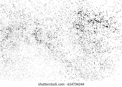 Black grainy texture isolated on white background. Distress overlay textured. Grunge design elements. Vector illustration,eps 10.