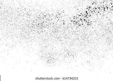 Black grainy texture isolated on white background. Distress overlay textured. Grunge design elements. Vector illustration,eps 10.