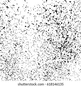 Black grainy texture isolated on white background. Distress overlay textured. Grunge design elements. Vector illustration,eps 10.