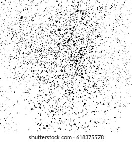 Black grainy texture isolated on white background. Distress overlay textured. Grunge design elements. Vector illustration,eps 10.