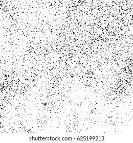Black grainy texture isolated on white background. Distress overlay textured. Grunge design elements. Vector illustration,eps 10.