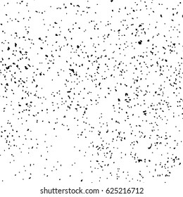 Black grainy texture isolated on white background. Distress overlay textured. Grunge design elements. Vector illustration,eps 10.