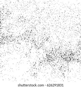 Black grainy texture isolated on white background. Distress overlay textured. Grunge design elements. Vector illustration,eps 10.