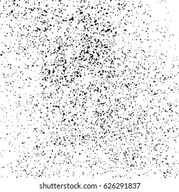 Black grainy texture isolated on white background. Distress overlay textured. Grunge design elements. Vector illustration,eps 10.