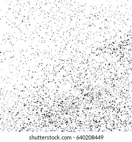 Black grainy texture isolated on white background. Distress overlay textured. Grunge design elements. Vector illustration,eps 10.