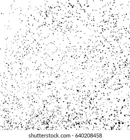 Black grainy texture isolated on white background. Distress overlay textured. Grunge design elements. Vector illustration,eps 10.