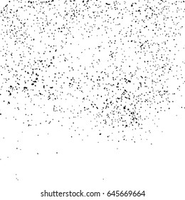 Black grainy texture isolated on white background. Distress overlay textured. Grunge design elements. Vector illustration,eps 10.
