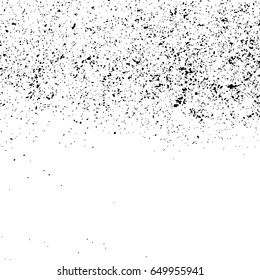 Black grainy texture isolated on white background. Distress overlay textured. Grunge design elements. Vector illustration,eps 10.