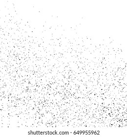 Black grainy texture isolated on white background. Distress overlay textured. Grunge design elements. Vector illustration,eps 10.