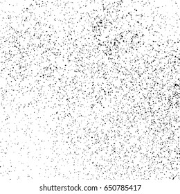 Black grainy texture isolated on white background. Distress overlay textured. Grunge design elements. Vector illustration,eps 10