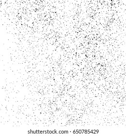 Black grainy texture isolated on white background. Distress overlay textured. Grunge design elements. Vector illustration,eps 10