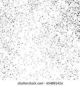 Black grainy texture isolated on white background. Distress overlay textured. Grunge design elements. Vector illustration,eps 10.