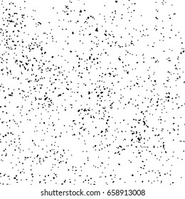 Black grainy texture isolated on white background. Distress overlay textured. Grunge design elements. Vector illustration,eps 10.