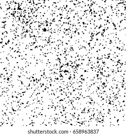 Black grainy texture isolated on white background. Distress overlay textured. Grunge design elements. Vector illustration,eps 10.