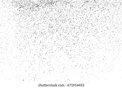 Black grainy texture isolated on white background. Distress overlay textured. Grunge design elements. Vector illustration,eps 10.