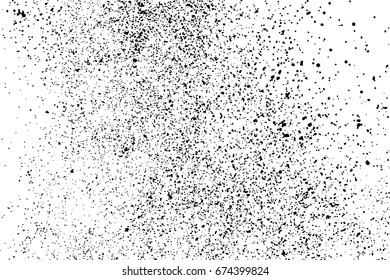 Black grainy texture isolated on white background. Distress overlay textured. Grunge design elements. Vector illustration,eps 10.