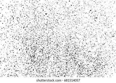 Black grainy texture isolated on white background. Distress overlay textured. Grunge design elements. Vector illustration,eps 10.