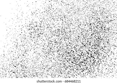 Black grainy texture isolated on white background. Distress overlay textured. Grunge design elements. Vector illustration,eps 10.