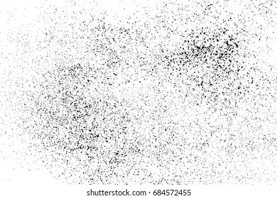 Black grainy texture isolated on white background. Distress overlay textured. Grunge design elements. Vector illustration,eps 10.