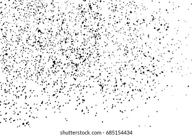 Black grainy texture isolated on white background. Distress overlay textured. Grunge design elements. Vector illustration,eps 10.