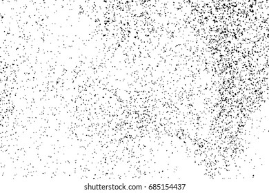 Black grainy texture isolated on white background. Distress overlay textured. Grunge design elements. Vector illustration,eps 10.