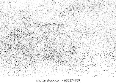 Black grainy texture isolated on white background. Distress overlay textured. Grunge design elements. Vector illustration,eps 10.