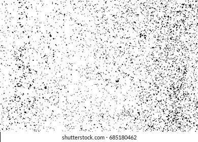 Black grainy texture isolated on white background. Distress overlay textured. Grunge design elements. Vector illustration,eps 10.