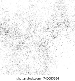 Black Grainy Texture Isolated On White Background. Distress Overlay Textured. Grunge Design Elements. Vector Illustration,eps 10.