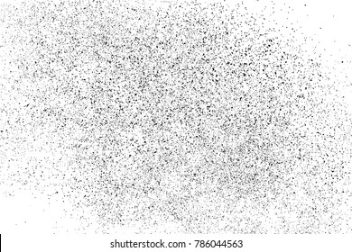 Black grainy texture isolated on white background. Distress overlay textured. Grunge design elements. Vector illustration,eps 10.