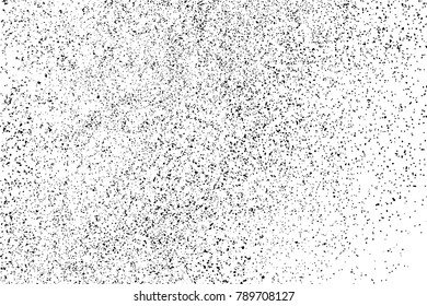 Black grainy texture isolated on white background. Distress overlay textured. Grunge design elements. Vector illustration,eps 10.